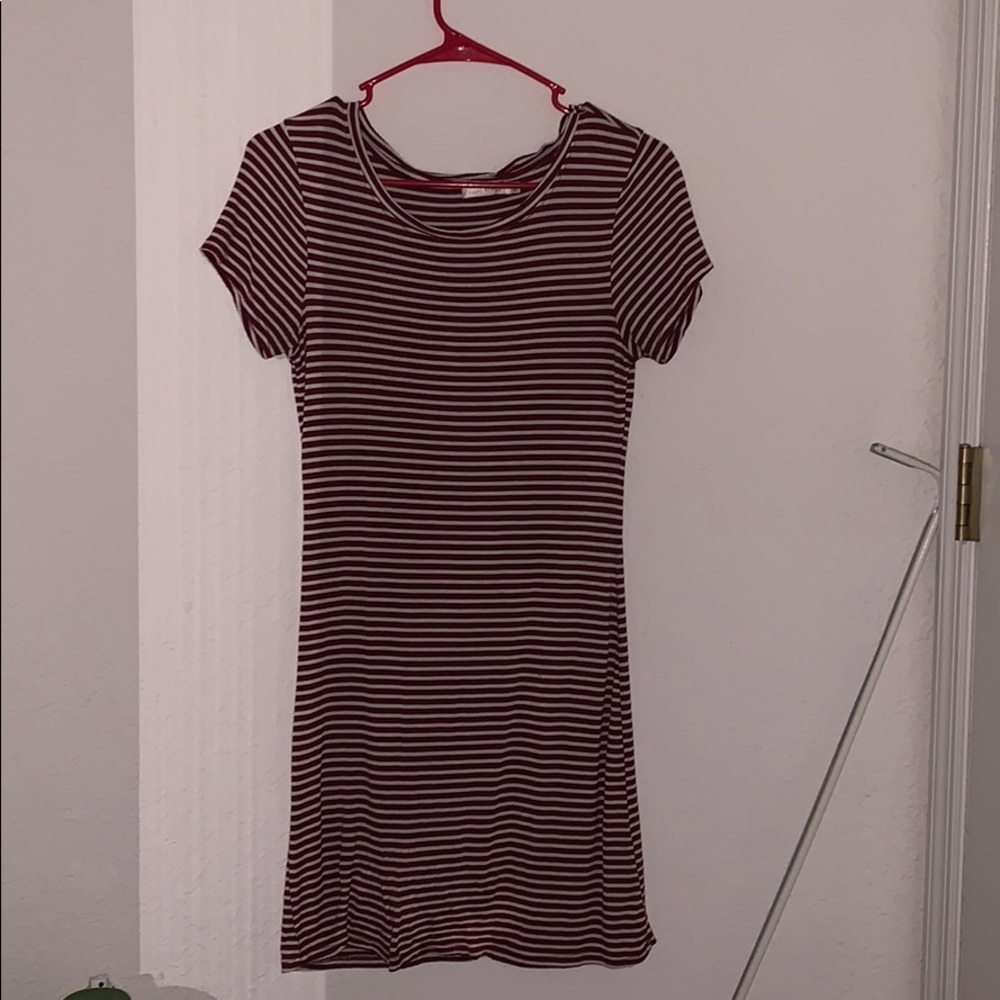 Striped T-shirt Dress
